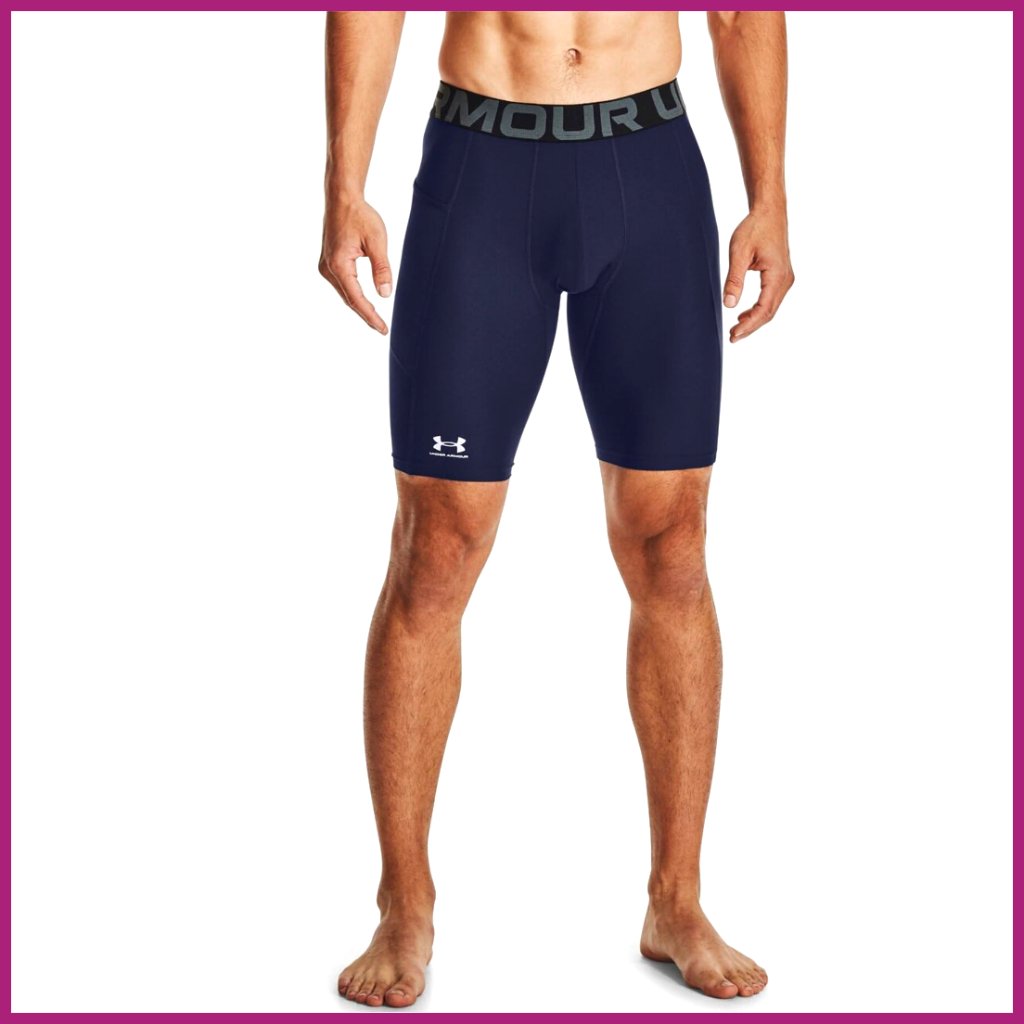 Heatgear Long Shorts With Drawstring And Mesh Panels